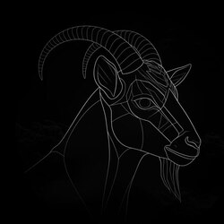 Capronius, the myth, the GOAT!LOGO