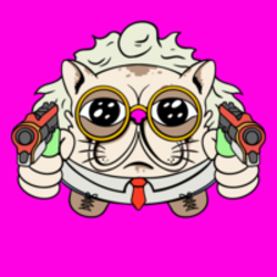 Felix the lazer catLOGO